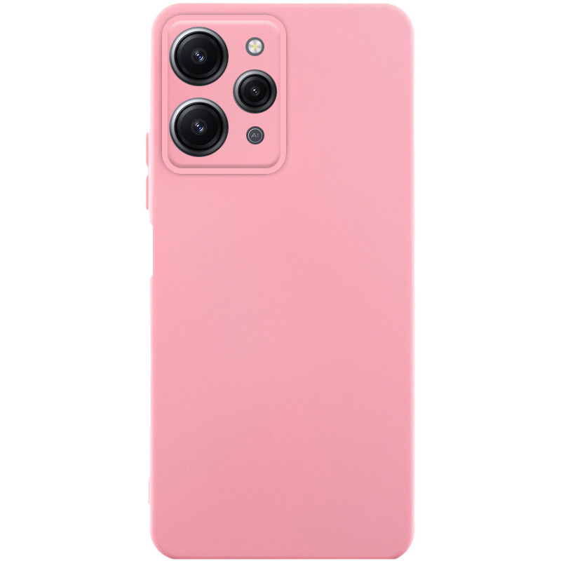 Чохол Silicone Cover Lakshmi Full Camera (AA) для Xiaomi Redmi 12 (Рожевий / Pink)