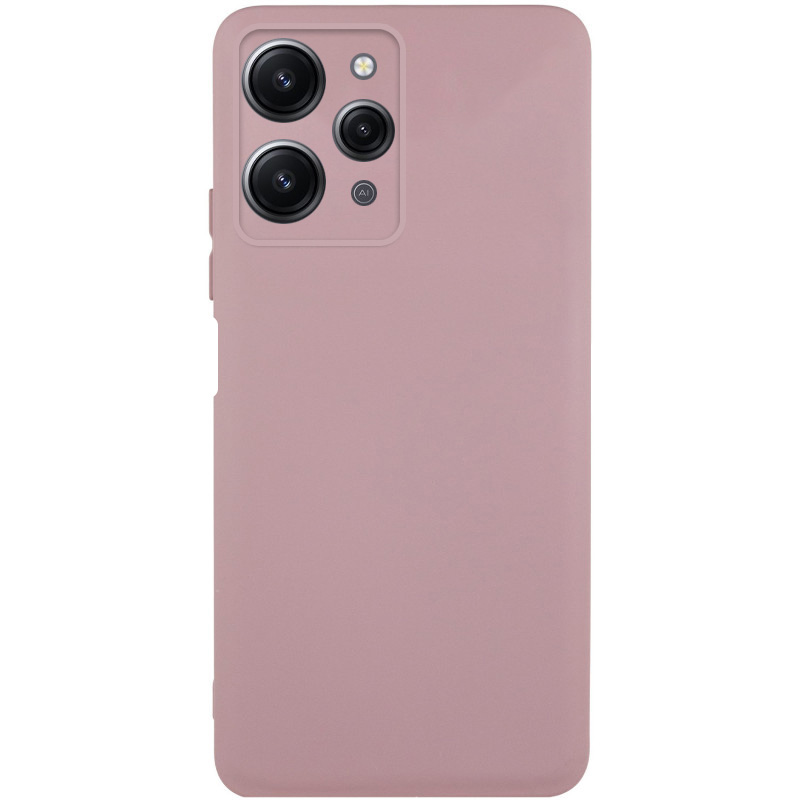 Чохол Silicone Cover Lakshmi Full Camera (AA) для Xiaomi Redmi 12 (Рожевий / Pink Sand)