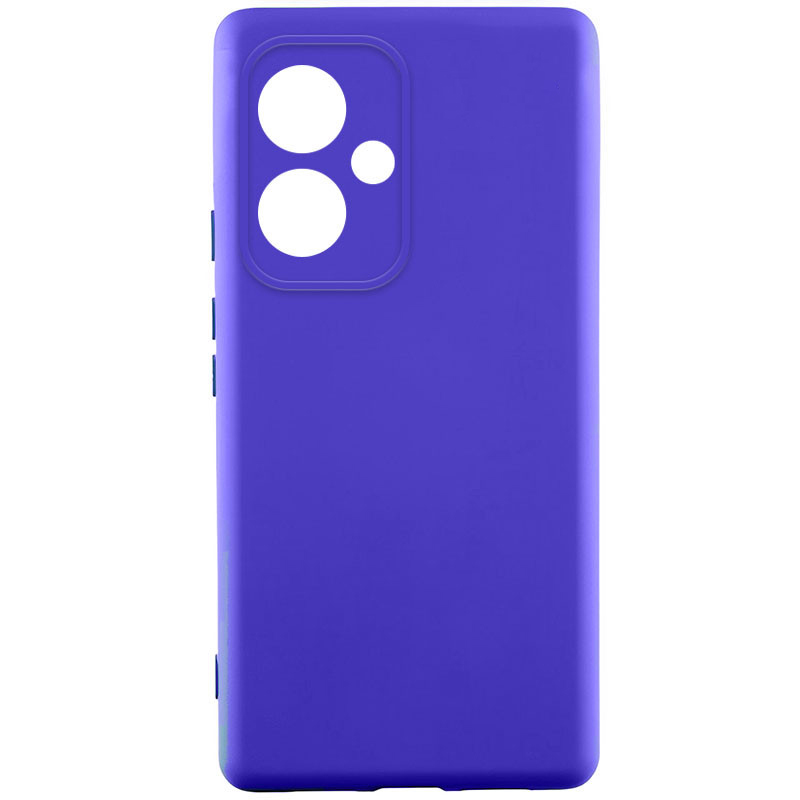 Чохол Silicone Cover Lakshmi Full Camera (AA) для Xiaomi Redmi 13 4G / Poco M6 4G (Синій / Iris)