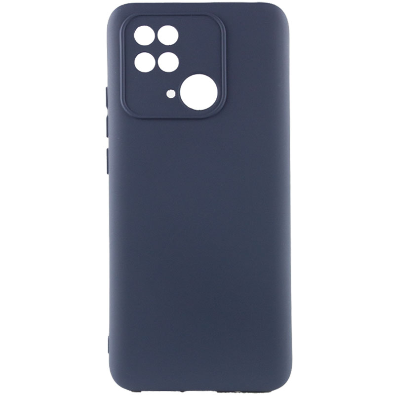 Чохол Silicone Cover Lakshmi Full Camera (AA) для Xiaomi Redmi 13 4G / Poco M6 4G (Синій / Midnight Blue)