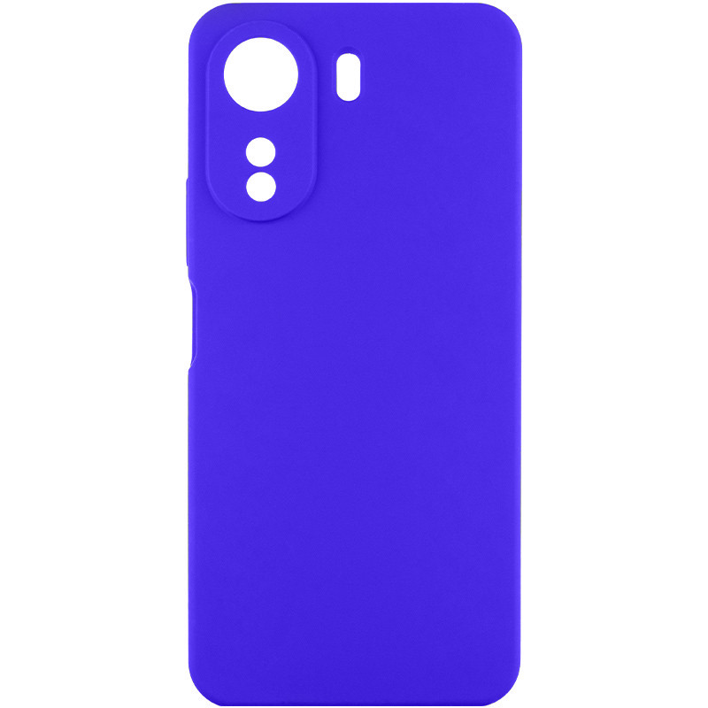 Чехол Silicone Cover Lakshmi Full Camera (AA) для Xiaomi Redmi 13C / Poco C65 (Бордовый / Marsala)