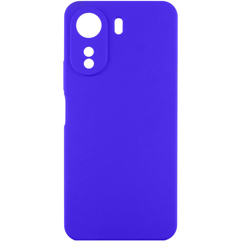 Чехол Silicone Cover Lakshmi Full Camera (AA) для Xiaomi Redmi 13C / Poco C65 (Синий / Iris)