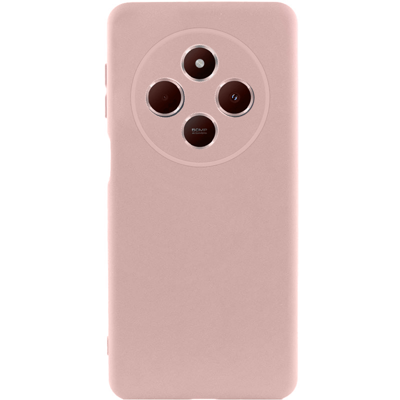 Чохол Silicone Cover Lakshmi Full Camera (AA) для Xiaomi Redmi 14C (Рожевий / Pink Sand)