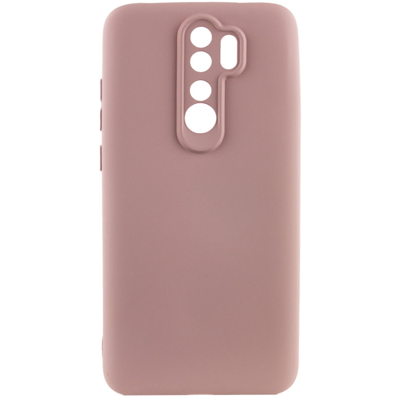 Чохол Silicone Cover Lakshmi Full Camera (AA) для Xiaomi Redmi 9 (Рожевий / Pink Sand)