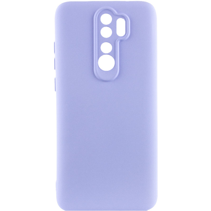 Чохол Silicone Cover Lakshmi Full Camera (AA) для Xiaomi Redmi 9 (Бузковий / Dasheen)