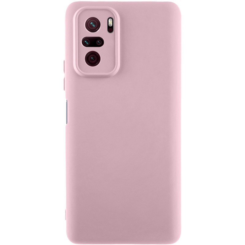 Чохол Silicone Cover Lakshmi Full Camera (AA) для Xiaomi Redmi Note 10 (Рожевий / Pink Sand)