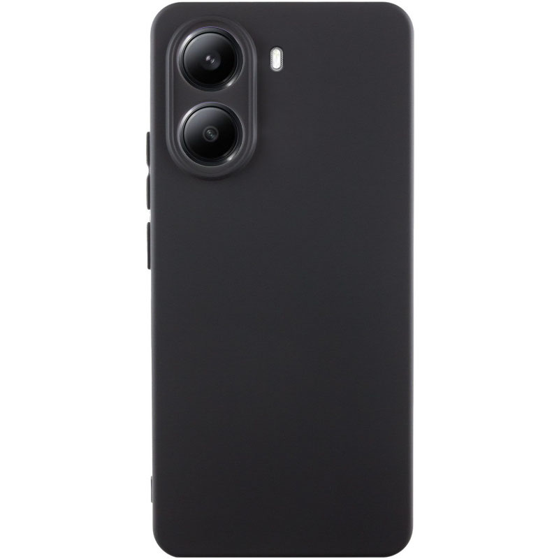 Чехол Silicone Cover Lakshmi Full Camera (AA) для Xiaomi Redmi Note 11 Pro 4G/5G / 12 Pro 4G (Черный / Black)