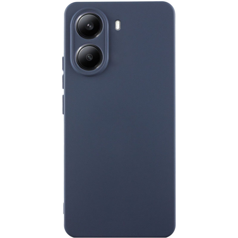 Чехол Silicone Cover Lakshmi Full Camera (AA) для Xiaomi Redmi Note 11 Pro 4G/5G / 12 Pro 4G (Синий / Midnight Blue)