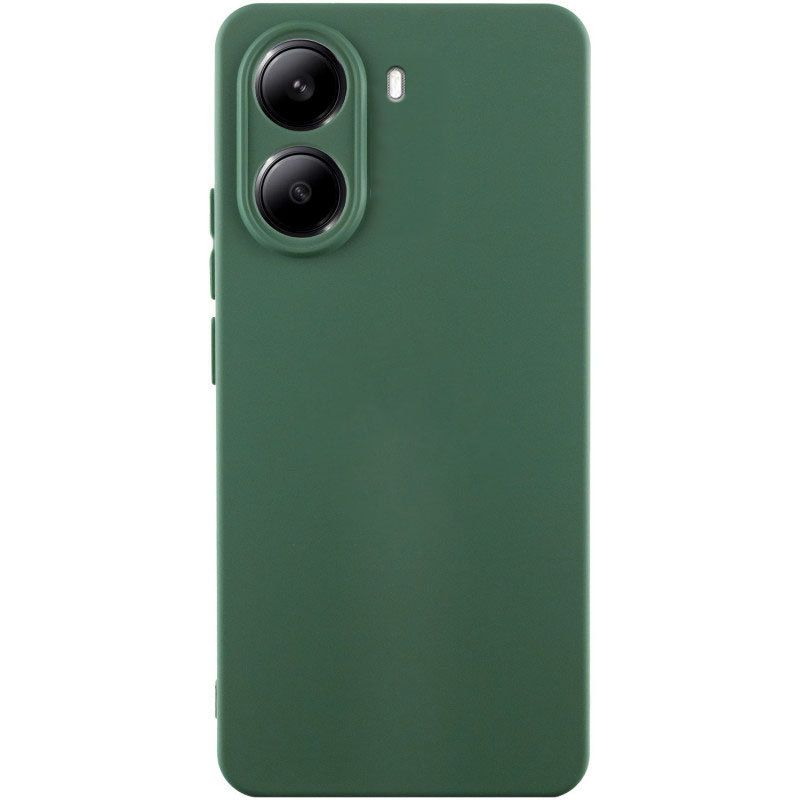 Чехол Silicone Cover Lakshmi Full Camera (AA) для Xiaomi Redmi Note 11 Pro 4G/5G / 12 Pro 4G (Зеленый / Dark green)