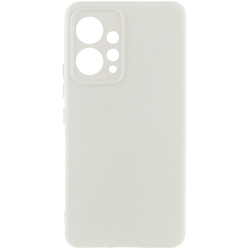 Чехол Silicone Cover Lakshmi Full Camera (AA) для Xiaomi Redmi Note 12 4G (Белый / White)