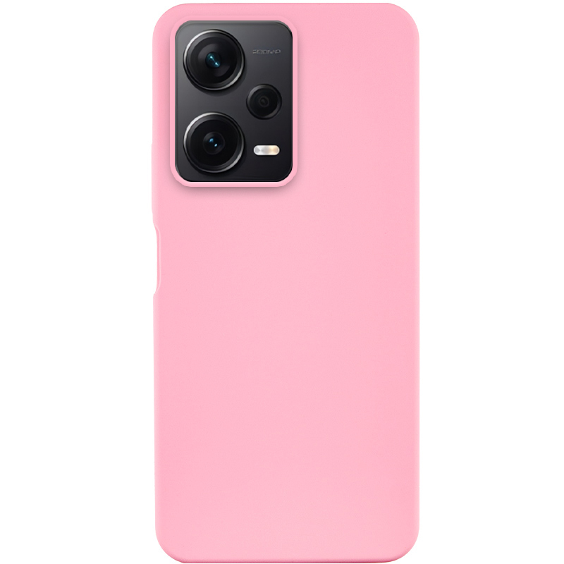 Чехол Silicone Cover Lakshmi Full Camera (AA) для Xiaomi Redmi Note 12 Pro 5G (Розовый / Pink)