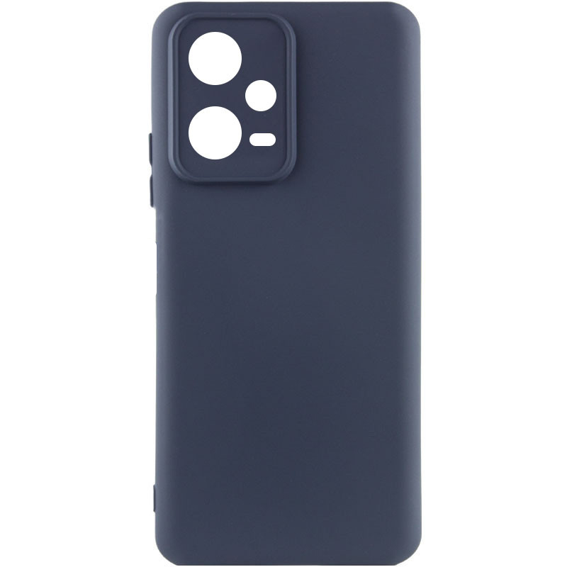 Чохол Silicone Cover Lakshmi Full Camera (AA) для Xiaomi Redmi Note 12 Pro 5G (Синій / Midnight Blue)