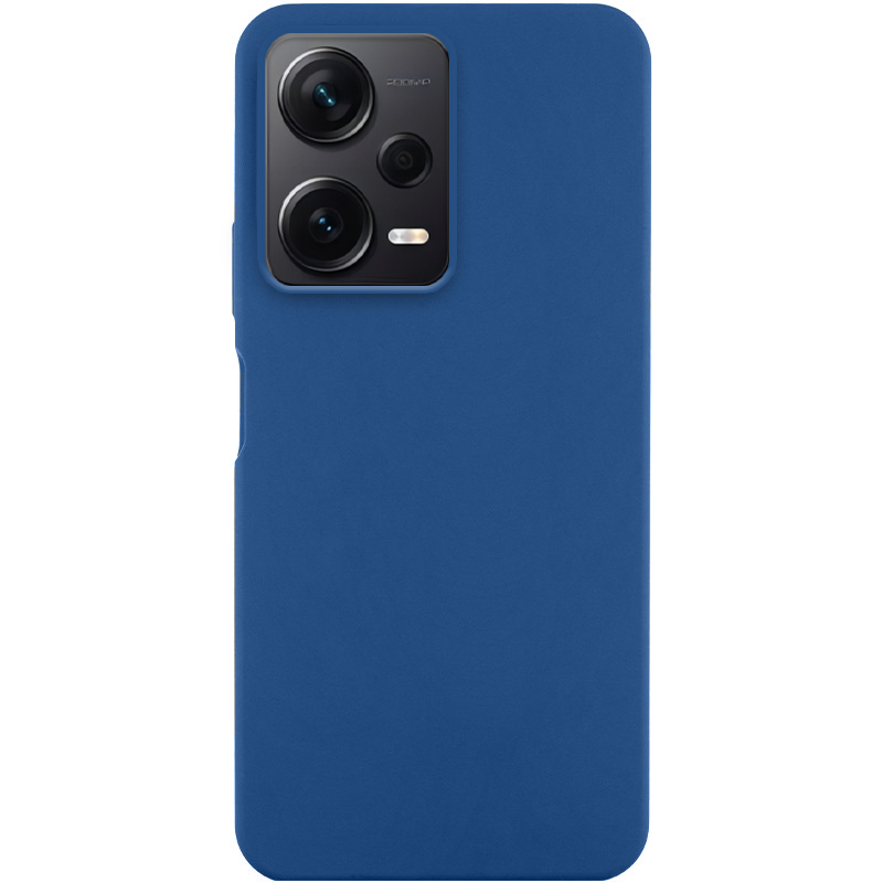 Чехол Silicone Cover Lakshmi Full Camera (AA) для Xiaomi Redmi Note 12 Pro 5G (Синий / Navy Blue)