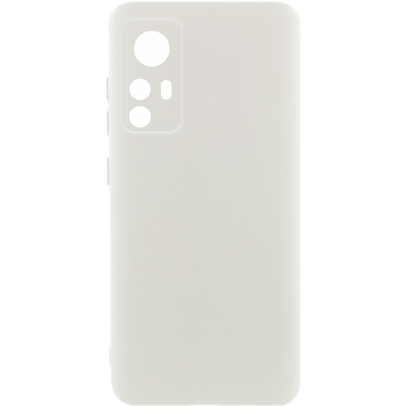 Чехол Silicone Cover Lakshmi Full Camera (AA) для Xiaomi Redmi Note 12S (Белый / White)