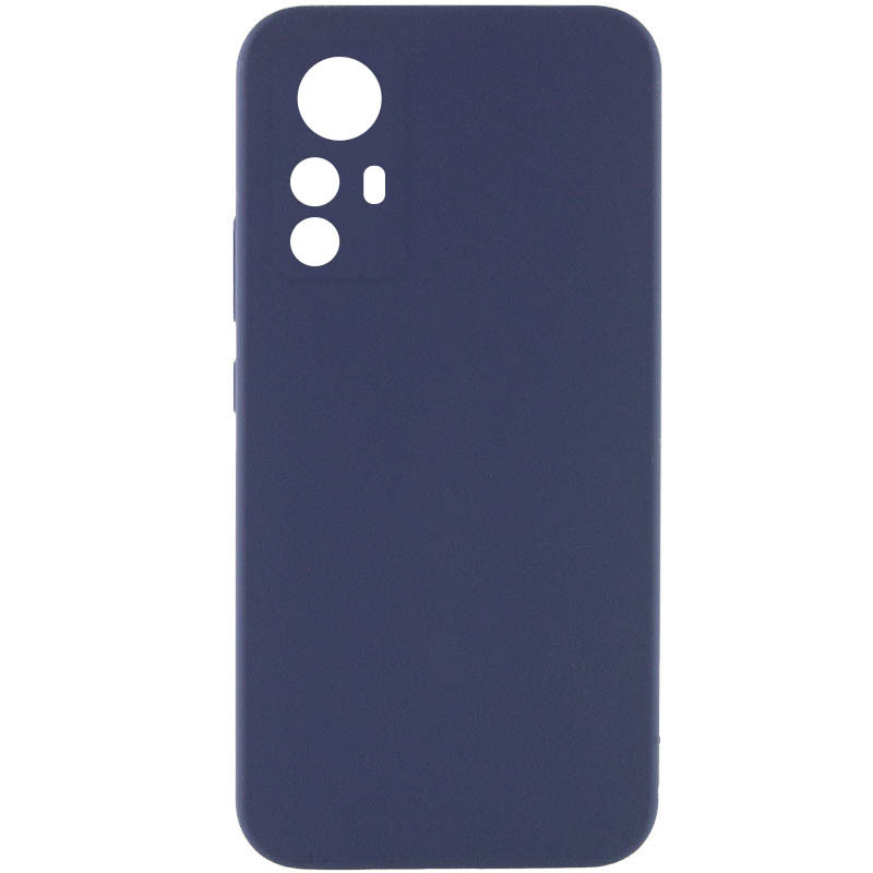 Чехол Silicone Cover Lakshmi Full Camera (AA) для Xiaomi Redmi Note 12S (Синий / Midnight Blue)