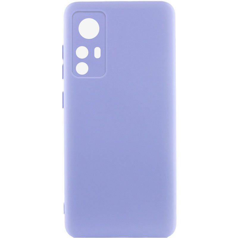 Чехол Silicone Cover Lakshmi Full Camera (AA) для Xiaomi Redmi Note 12S (Сиреневый / Dasheen)