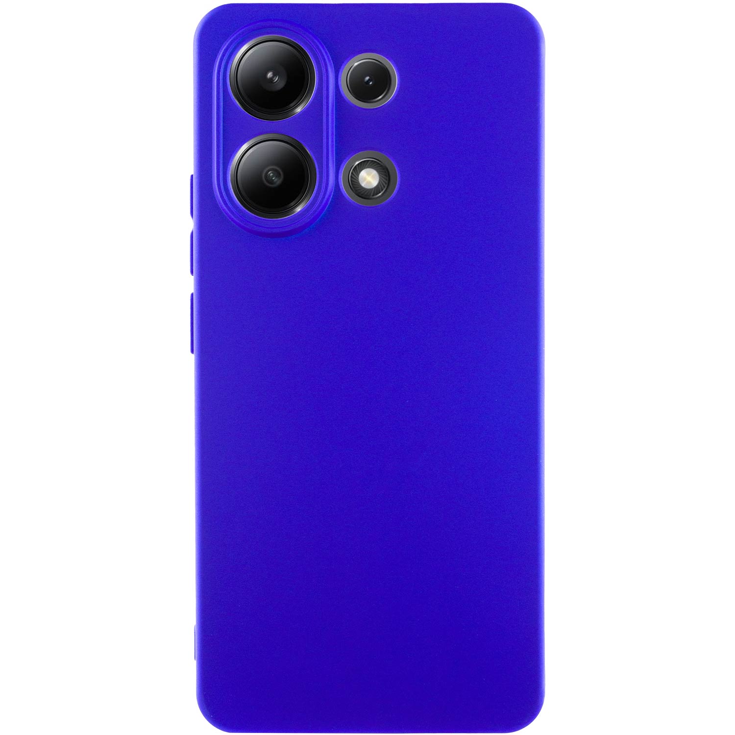 Чохол Silicone Cover Lakshmi Full Camera (AA) для Xiaomi Redmi Note 13 4G (Синій / Iris)