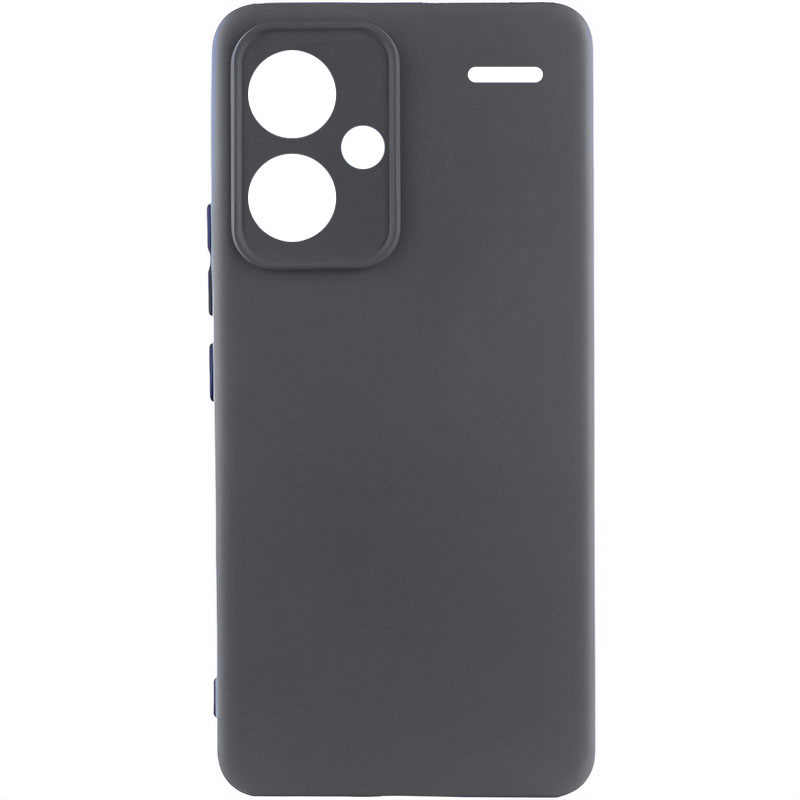Чохол Silicone Cover Lakshmi Full Camera (AA) для Xiaomi Redmi Note 13 Pro+ (Шоколадний / Chocolate)