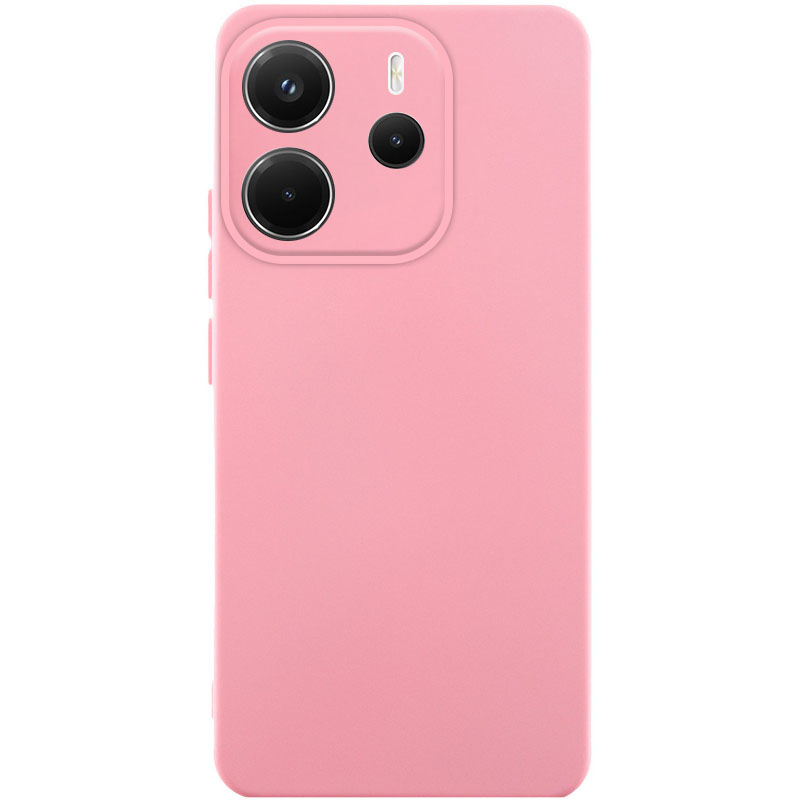 Чехол Silicone Cover Lakshmi Full Camera (AA) для Xiaomi Redmi Note 14 4G (Europe version) (Розовый / Pink)