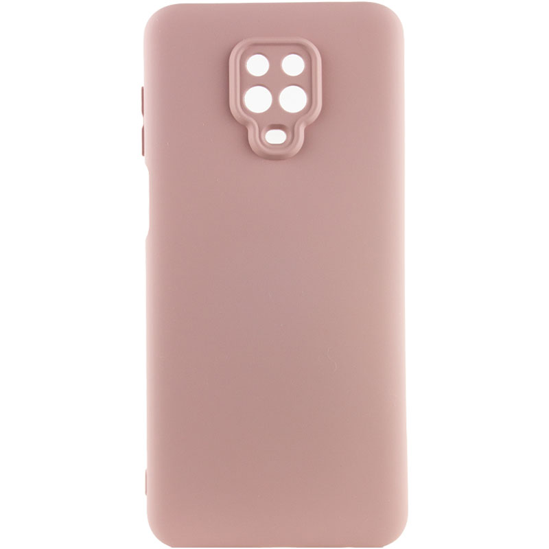 Чехол Silicone Cover Lakshmi Full Camera (AA) для Xiaomi Redmi Note 9s / Note 9 Pro / Note 9 Pro Max (Розовый / Pink Sand)