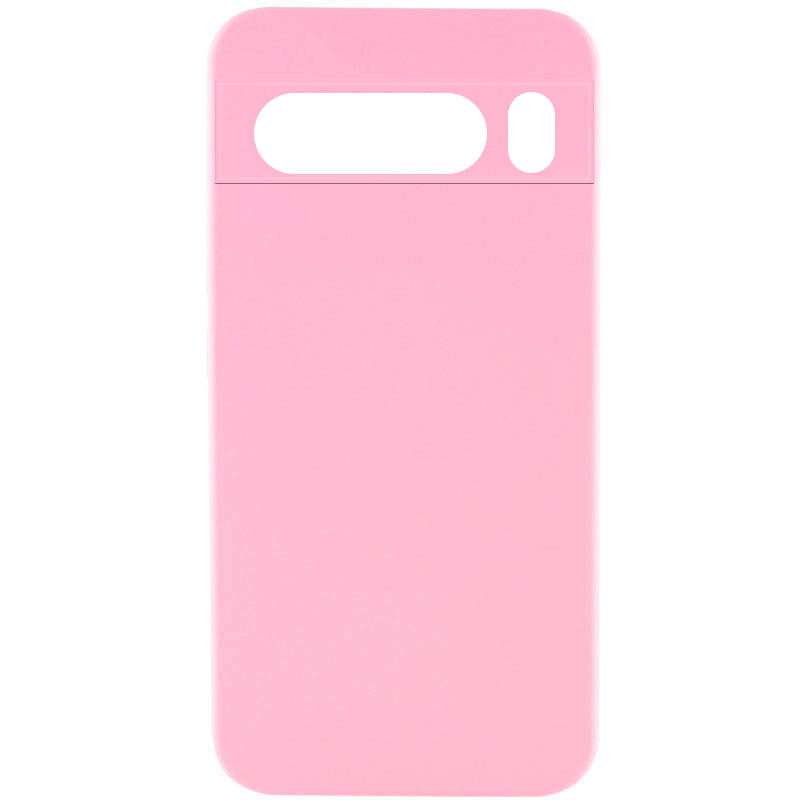 Чехол Silicone Cover Lakshmi Full Camera (AAA) для Google Pixel 8 Pro (Розовый / Light pink)
