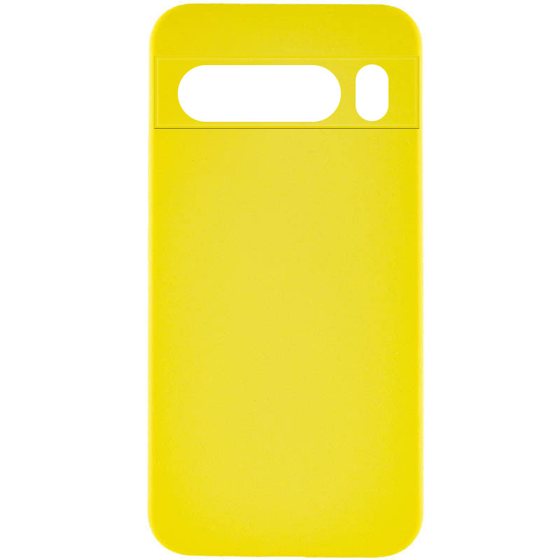 Чохол Silicone Cover Lakshmi Full Camera (AAA) для Google Pixel 8 Pro (Жовтий / Yellow)