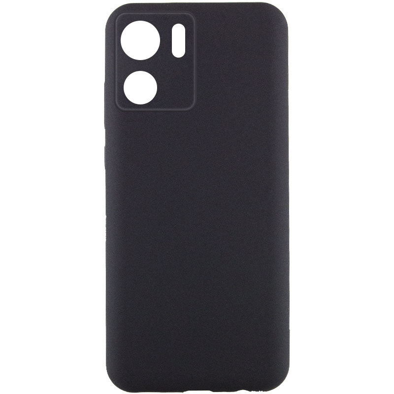 Чохол Silicone Cover Lakshmi Full Camera (AAA) для Motorola Edge 40 (Чорний / Black)