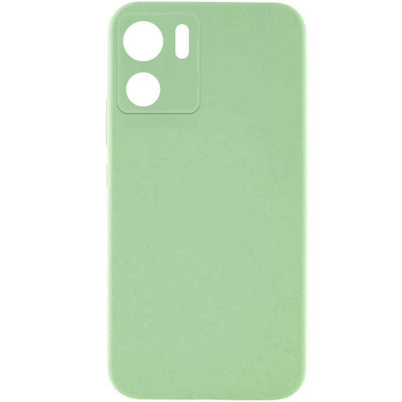 Чохол Silicone Cover Lakshmi Full Camera (AAA) для Motorola Edge 40 (М'ятний / Mint)