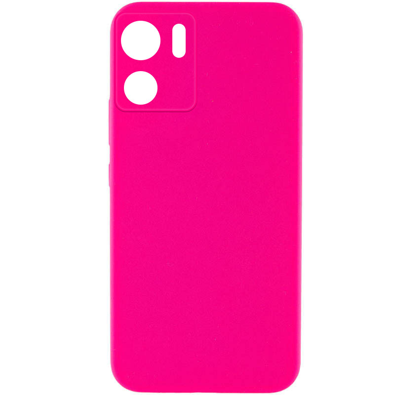 Чохол Silicone Cover Lakshmi Full Camera (AAA) для Motorola Edge 40 (Рожевий / Barbie pink)