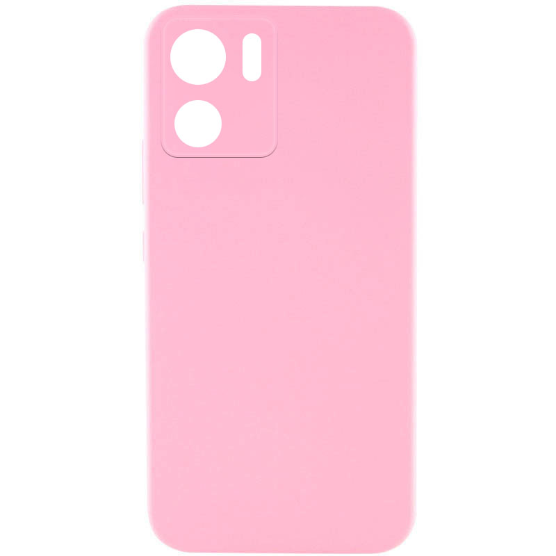 Чохол Silicone Cover Lakshmi Full Camera (AAA) для Motorola Edge 40 (Рожевий / Light pink)