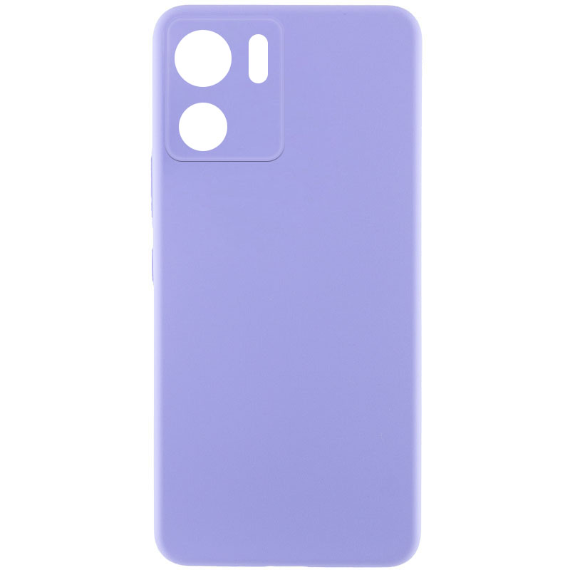 Чехол Silicone Cover Lakshmi Full Camera (AAA) для Motorola Edge 40 (Сиреневый / Dasheen)