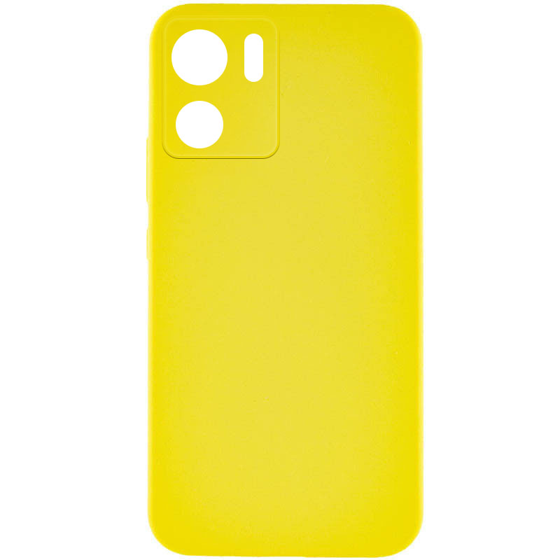 Чохол Silicone Cover Lakshmi Full Camera (AAA) для Motorola Edge 40 (Жовтий / Yellow)