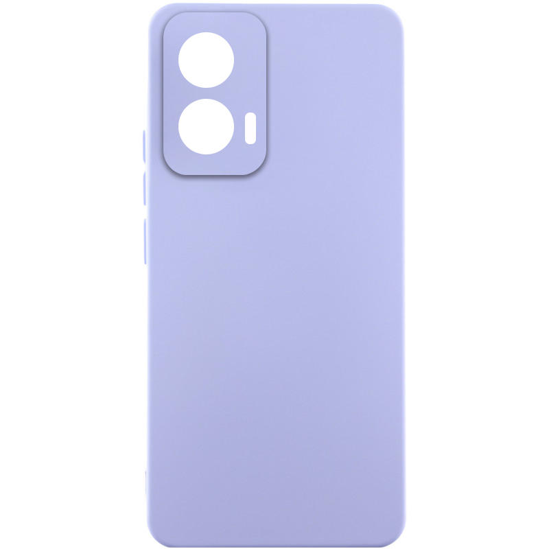Чехол Silicone Cover Lakshmi Full Camera (AAA) для Motorola Edge 60 / Edge 60 Fusion (Сиреневый / Dasheen)
