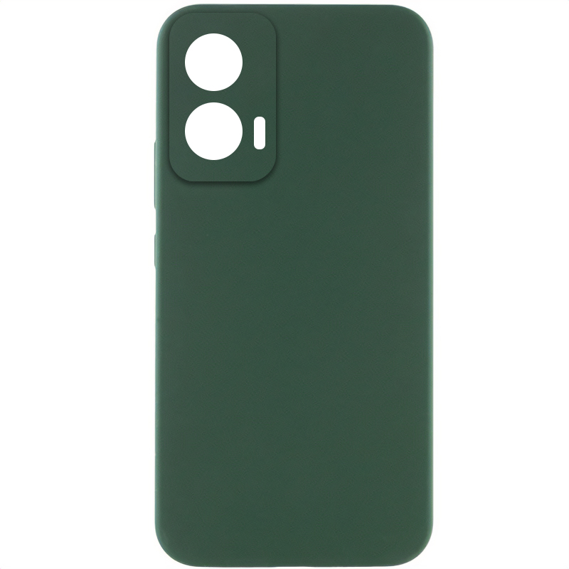 Чехол Silicone Cover Lakshmi Full Camera (AAA) для Motorola Edge 60 / Edge 60 Fusion (Зеленый / Cyprus Green)