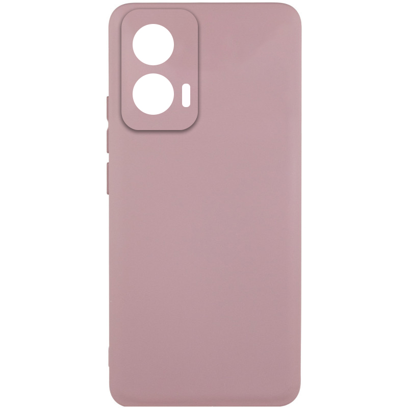 Чехол Silicone Cover Lakshmi Full Camera (AAA) для Motorola Moto G85 (Розовый / Pink Sand)
