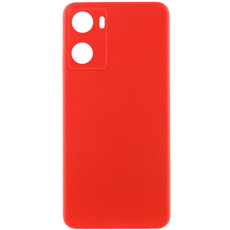 Чохол Silicone Cover Lakshmi Full Camera (AAA) для Oppo A57s (Червоний / Red)