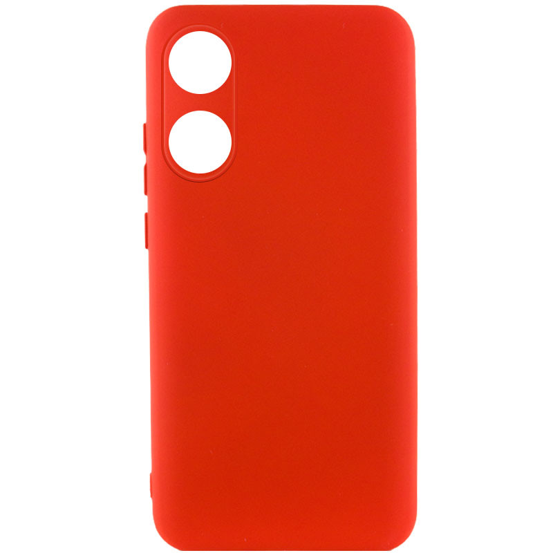 Чохол Silicone Cover Lakshmi Full Camera (AAA) для Oppo A58 4G (Червоний / Red)