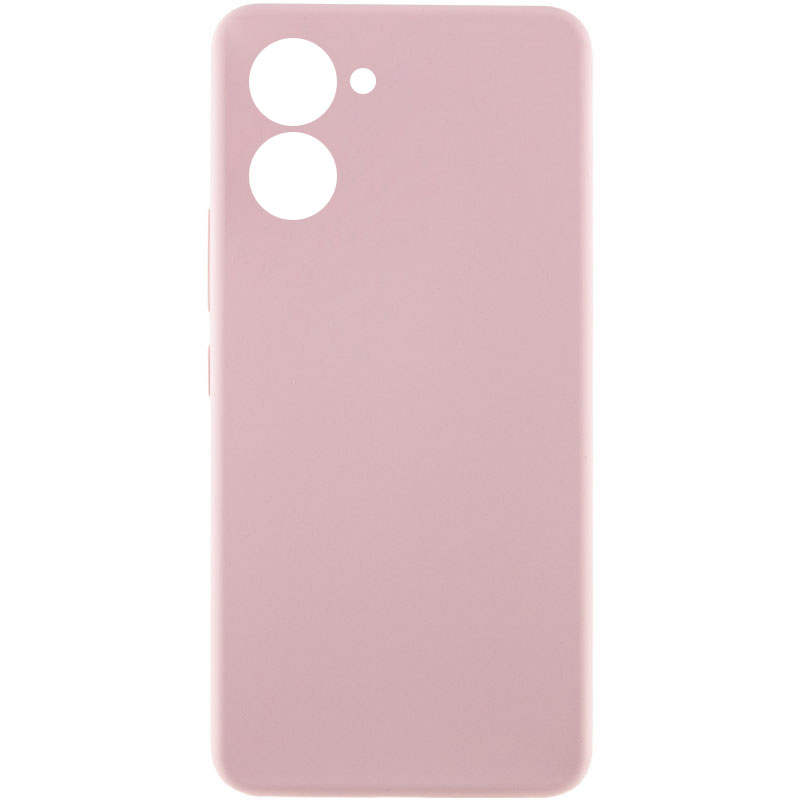 Чохол Silicone Cover Lakshmi Full Camera (AAA) для Realme C33 (Рожевий / Pink Sand)