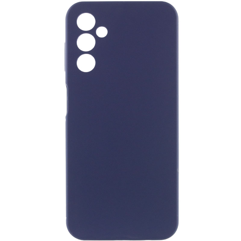 Чехол Silicone Cover Lakshmi Full Camera (AAA) для Samsung Galaxy A05s (Темно-синий / Midnight blue)