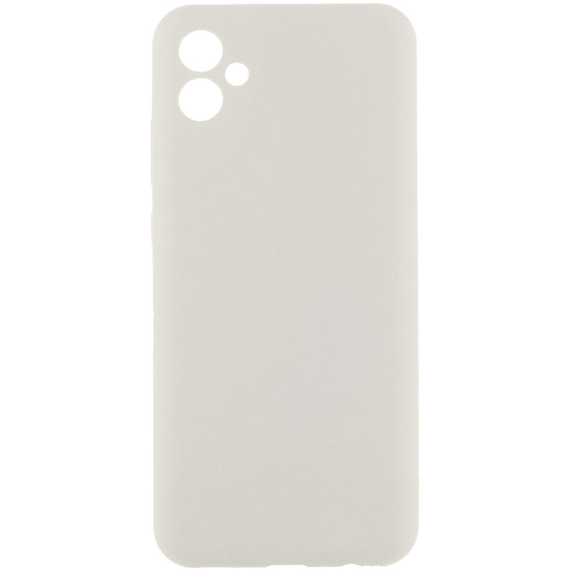 Чохол Silicone Cover Lakshmi Full Camera (AAA) для Samsung Galaxy A06 (Білий / White)