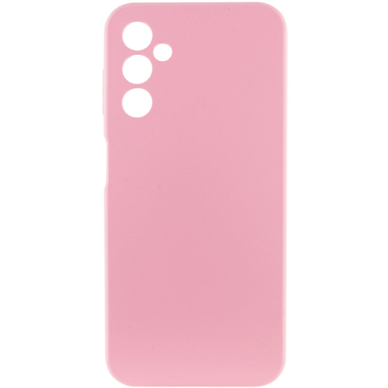 Чехол Silicone Cover Lakshmi Full Camera (AAA) для Samsung Galaxy A14 4G/5G (Розовый / Light pink)