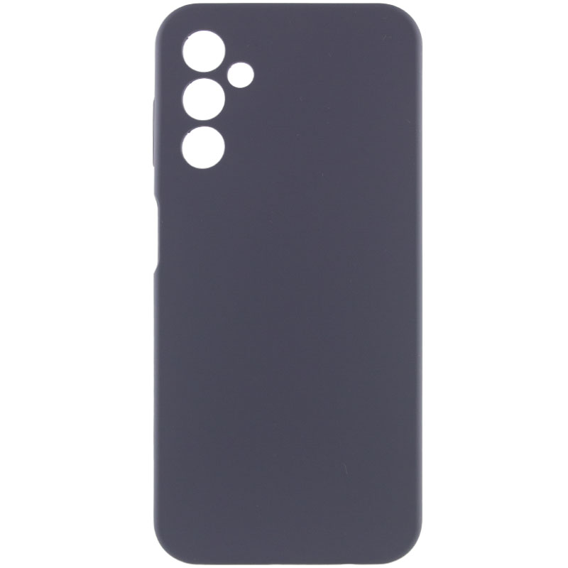Чехол Silicone Cover Lakshmi Full Camera (AAA) для Samsung Galaxy A14 4G/5G (Серый / Dark Gray)