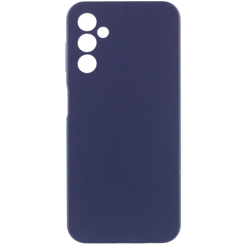 Чехол Silicone Cover Lakshmi Full Camera (AAA) для Samsung Galaxy A14 4G/5G (Темно-синий / Midnight blue)