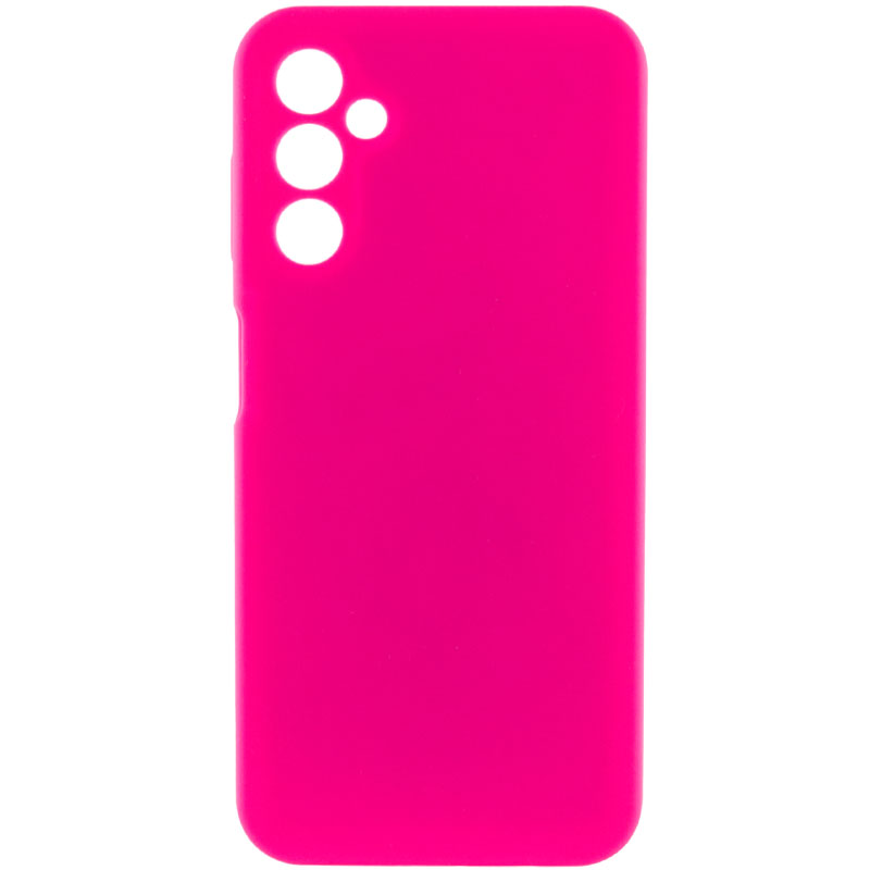 Чохол Silicone Cover Lakshmi Full Camera (AAA) для Samsung Galaxy A16 5G (Рожевий / Barbie pink)