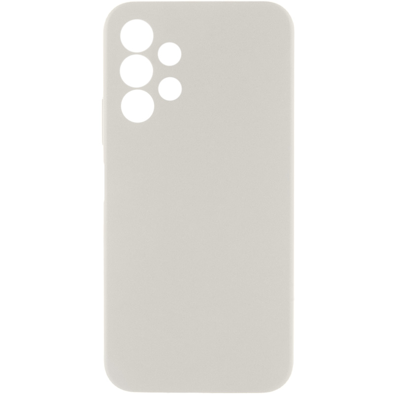 Чохол Silicone Cover Lakshmi Full Camera (AAA) для Samsung Galaxy A32 (A325F) 4G (Білий / White)