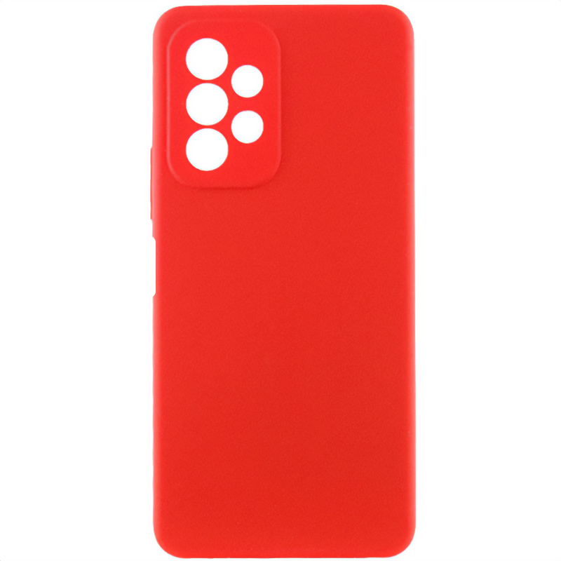 Чехол Silicone Cover Lakshmi Full Camera (AAA) для Samsung Galaxy A32 4G (Красный / Red)