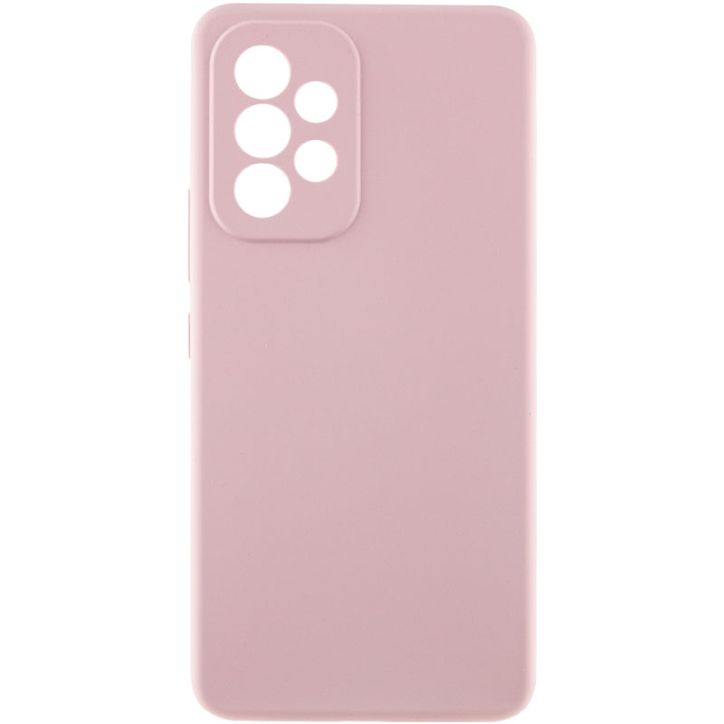 Чохол Silicone Cover Lakshmi Full Camera (AAA) для Samsung Galaxy A33 5G (Рожевий / Pink Sand)