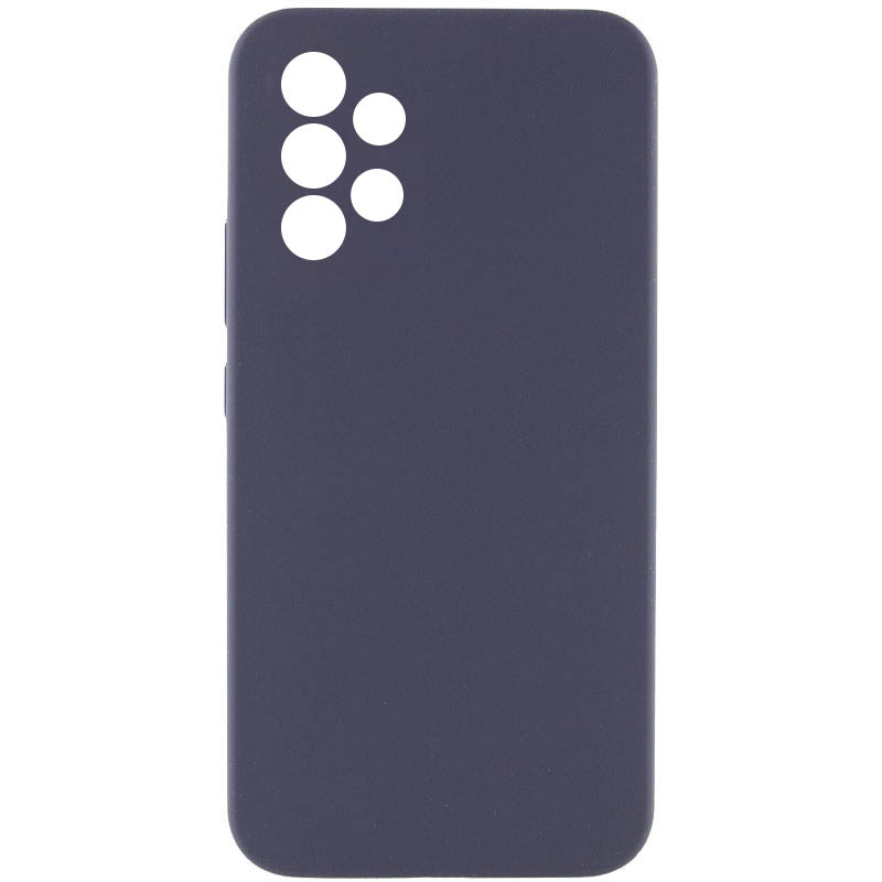 Чохол Silicone Cover Lakshmi Full Camera (AAA) для Samsung Galaxy A33 5G (Сірий / Dark Gray)