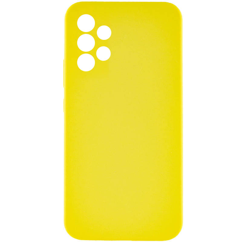 Чохол Silicone Cover Lakshmi Full Camera (AAA) для Samsung Galaxy A33 5G (Жовтий / Yellow)