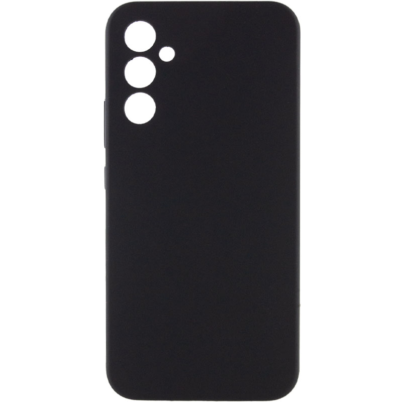 Чохол Silicone Cover Lakshmi Full Camera (AAA) для Samsung Galaxy A34 5G (Чорний / Black)